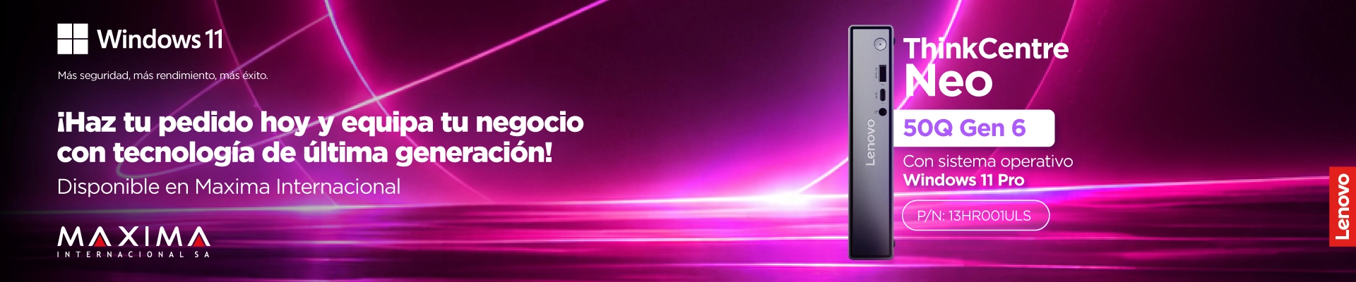 Banner Principal Maxima